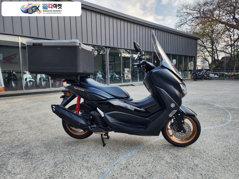 야마하 N 맥스 125 2022년식 [중고]YAMAHA NMAX125 스포티한 디자인 배달대행 세팅_경남 600평 오토바이 매물 많은 곳 바이크랜드