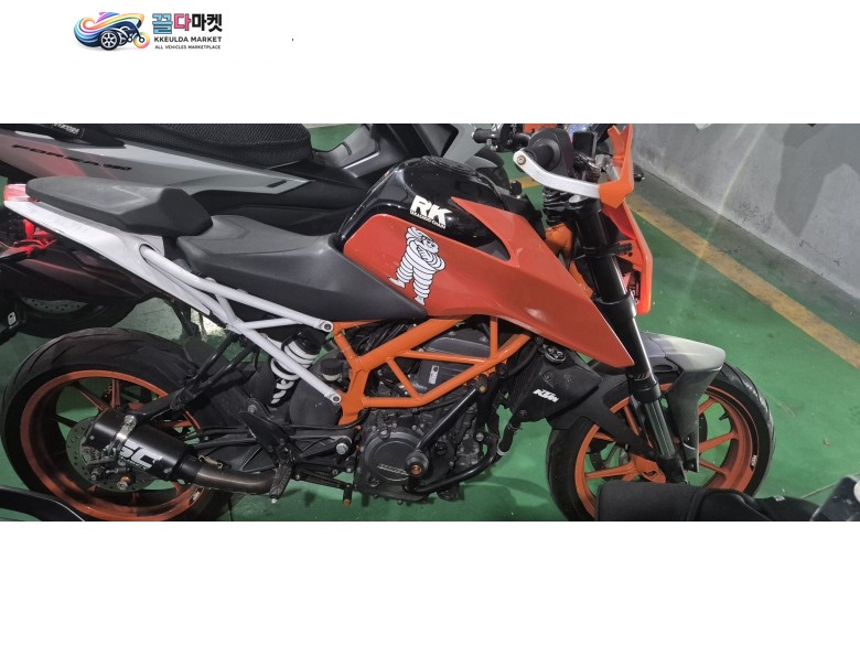 KTM 390 듀크 2018년식 듀크 390  저렴하게 판매합니다.18년 220만