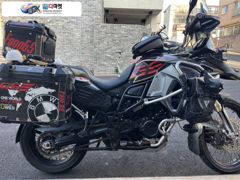 BMW F 800 GS 어드벤쳐 2014년식 제주도. bmw f800gs adv 판매합니다. 녹, 좌우꿍으로 인한 사이드 박스 파손 유