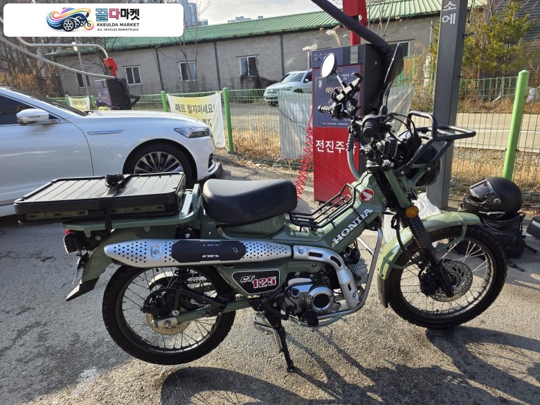 혼다 헌터커브 125 2024년식 헌터커브 그린 24년식_3166km 판매합니다.