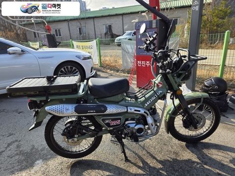 혼다 헌터커브 125 2024년식 헌터커브 그린 24년식_3166km 판매합니다.