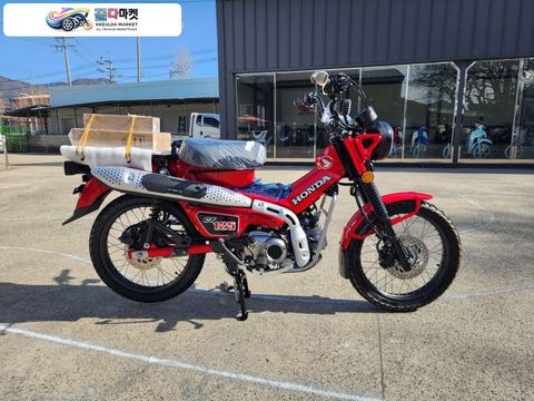 혼다 헌터커브 125 2025년식 [신차]HONDA 혼다 CT125(헌터커브125) 자연을 즐기기에 적합한 라이딩 포지션
