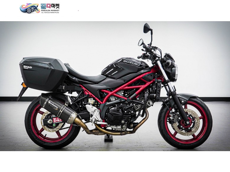 스즈끼 SV 650 2017년식 아시아 최대규모 ㅡ파쏘매매단지ㅡ 오토바이매입 판매 위탁매매합니다.