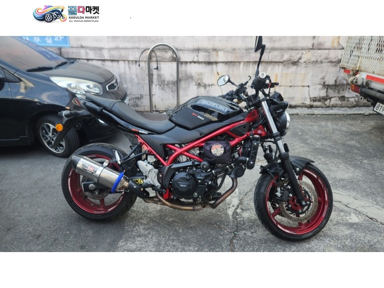 스즈끼 SV 650 2018년식 스즈키 sv650~~~2018년식 요시무라머플러~~