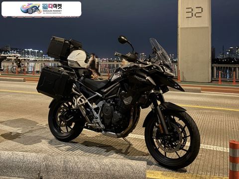 트라이엄프 타이거 1200 GT 프로 2023년식 [좋은가격] 타이거 1200 GT Pro 2023년식(2024년 4월 출고)!! 너무 좋은 바이크!! 득템하세요!!