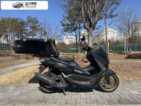 야마하 N 맥스 125 2023년식 야마하 엔맥스125 23년 배달풀옵션 짧은 적산거리 abs 스마트키 팝니다