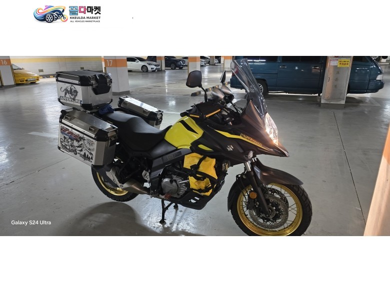 스즈끼 브이 스트롬 650 XT ABS 2019년식 마지막가격 20년등록 19년식 옵션많고 관리 잘된  브이스트롬650 무사고 무꿍