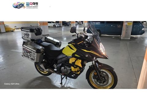 스즈끼 브이 스트롬 650 XT ABS 2019년식 마지막가격 20년등록 19년식 옵션많고 관리 잘된  브이스트롬650 무사고 무꿍