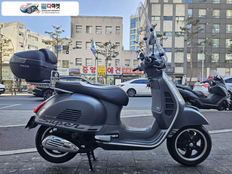 베스파 GTS 125 3V 2015년식 ▶베스파 GTS125 저키로 / 할부,카드,대차,캐피탈◀