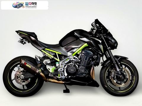 가와사키 Z 900 ABS 2017년식 [ KAWASAKI ] Z900 ABS 스포츠 네이키드 / 정품 아크라포빅 풀배기 / 무사고 중고 매물 / 매입 및 대차 가능 / 후불 배송 서비스