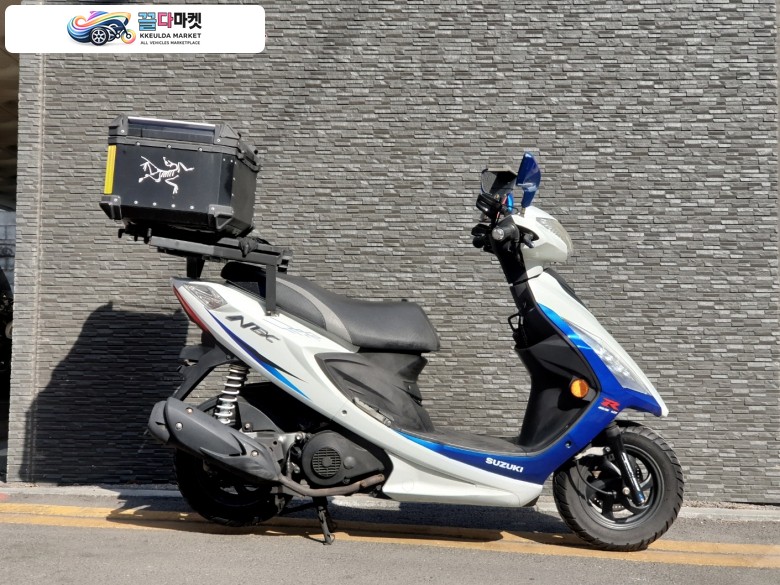 스즈끼 GSR 125 NEX 2011년식 몽키바이크 - 11년식 스즈키 GSR125NEX (S급!무사고!옵션다수!점검완료!) 오토바이매입!대차가능!전국바이크매입!