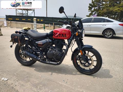 로얄엔필드 헌터 350 2023년식 로얄엔필드 헌터350 HNTR350 J엔진 350cc 23년식 약 15**m 주행중