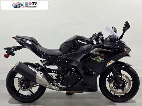 가와사키 닌자 500 R 2024년식 (전국무료배송) 1인신조 24년식 가와사키 닌자500 151km 신차급 차량 판매/대차