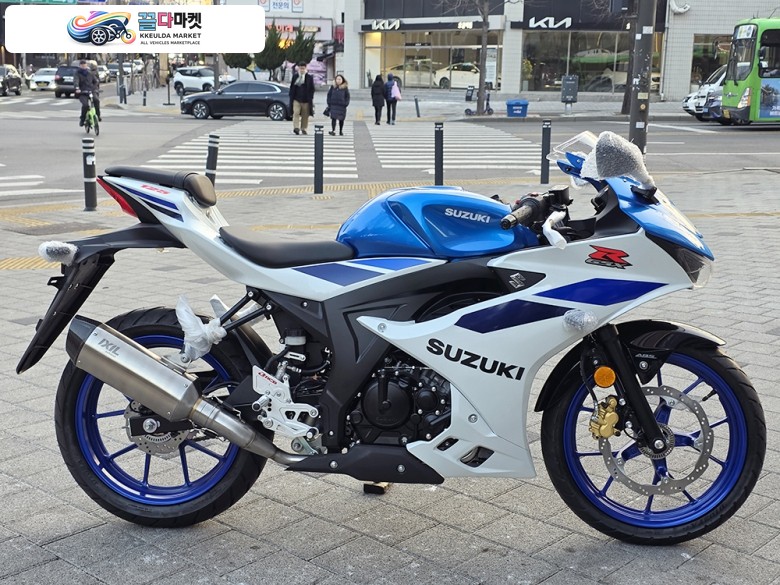 스즈끼 GSX R 125 ABS 2025년식 ［스즈키대리점］매입대차합니다. R125 풀옵션!! 카드12~22개월무이자상담가능!