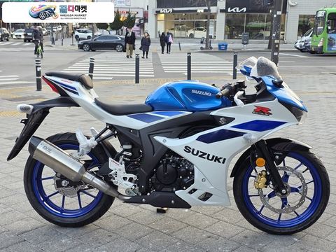 스즈끼 GSX R 125 ABS 2025년식 ［스즈키대리점］매입대차합니다. R125 풀옵션!! 카드12~22개월무이자상담가능!