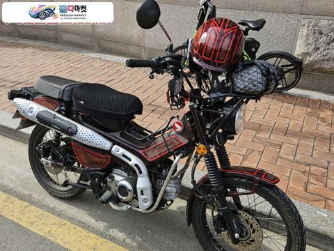 혼다 헌터커브 125 2023년식 세상에서 한대뿐인 커스텀 도장 헌터커브