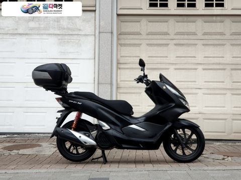 혼다 PCX 125 FI 2018년식 몽키바이크 - 18년식 혼다 PCX125FI (S급!엔진GOOD!탑박스!점검완료!) 오토바이매입!대차가능!전국바이크매입!