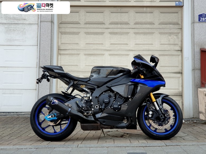 야마하 YZF R1 2019년식 몽키바이크 - 19년식 야마하 YZF-R1 (S+급!떼르&구변!3만2천실키로수!옵션다수!점검완료!)오토바이매입!대차가능!전국바이크매입!