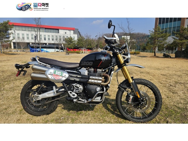 트라이엄프 스크램블러 1200 XE 2024년식 트라이엄프 스크램블러xe 풀옵션 신차급판매합니다