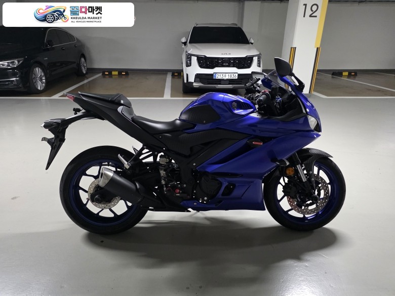 야마하 YZF R3 2020년식 야마하 r3 20년식 짧은키로수