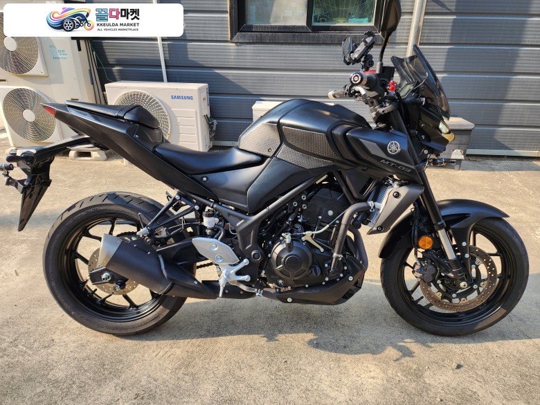 야마하 MT 03 2022년식 SLBIKE 2022년식 야마하 MT-03 블랙 판매