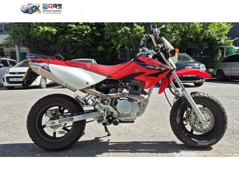 혼다 XR 100 2005년식 혼다 XR100 소장 관상용 머플러튜닝 순정상태 혼코 정식