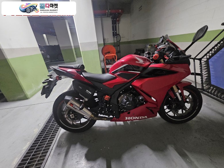 혼다 CBR 500 R 2023년식 23년식 CBR500R 머플러 튜닝 (구조변경완료)