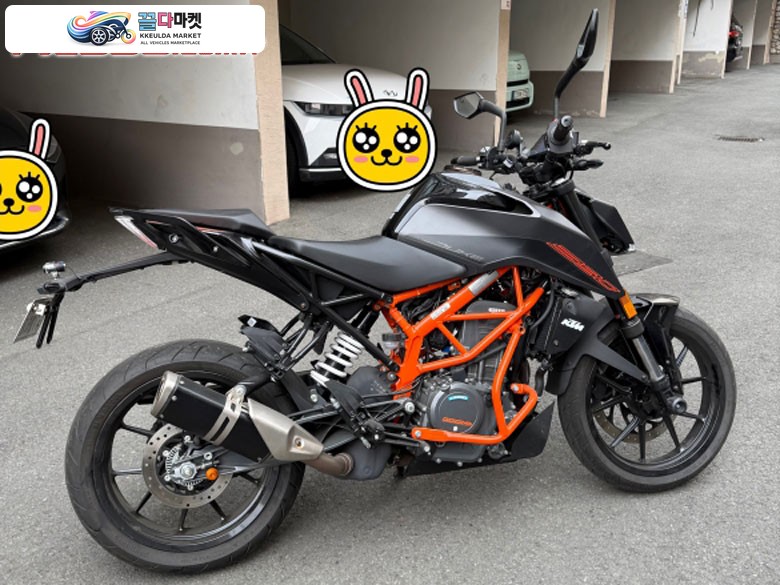 KTM 390 듀크 2023년식 KTM 듀크390 1인신조/24년 신차출고/퀵시프트 포함