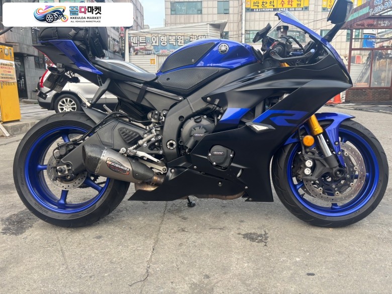 야마하 YZF R6 2019년식 야마하R6 2019년식 요시무라슬립온 4기통명차