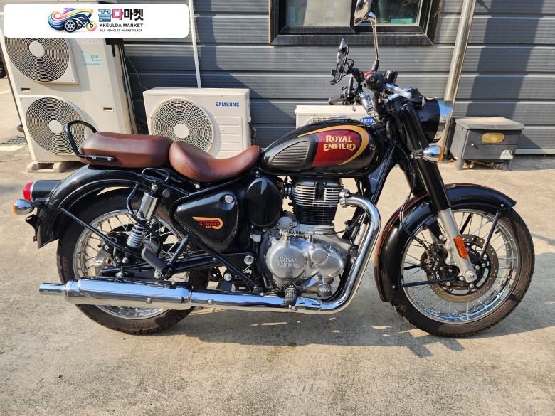 로얄엔필드 클래식 350 2022년식 SLBIKE 2022년식 로얄앤필드 클래식 350 블랙 판매