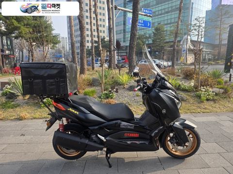 야마하 X 맥스 300 ABS 2021년식 티바이크 2021년 최상급 컨디션 야마하 X맥스300 ABS 블랙 컬러 배달세팅 판매합니다. -카드-대차-할부-