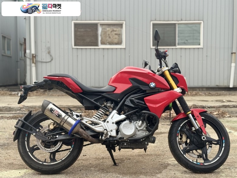 BMW G 310 R 2020년식 bmw g310r 2020년식 요시무라 구변완료 차량 판매합니다