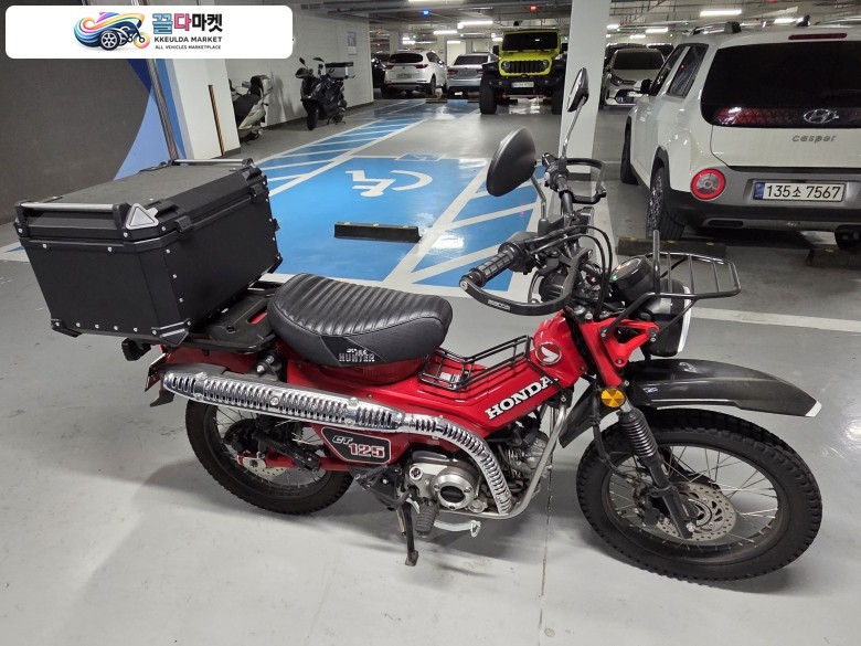 혼다 헌터커브 125 2023년식 23년식 혼다 헌터커브 CT125 1,348km 판매합니다.