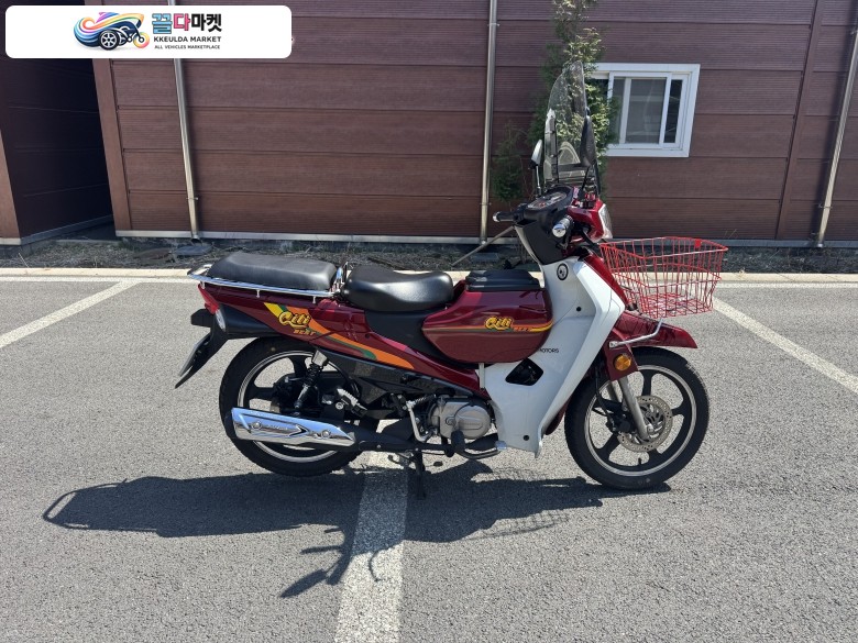 DNA모터스/대림 CB 115 2025년식 25년식 12월 출고 cb115 시티베스트 2376km 신차급 차량