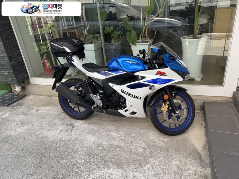 스즈끼 GSX R 125 ABS 2025년식 25년식 2700키로대 스즈키 GSX-R125 저렴하게 팝니다!(순정)