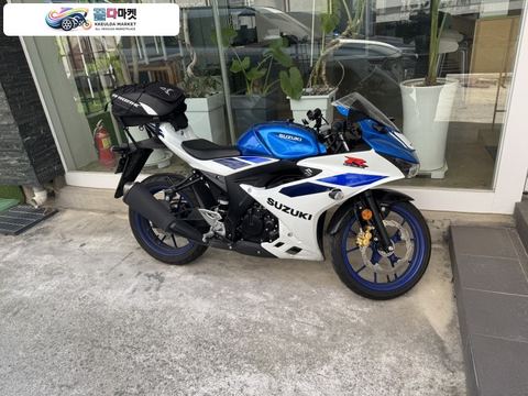 스즈끼 GSX R 125 ABS 2025년식 25년식 2700키로대 스즈키 GSX-R125 저렴하게 팝니다!(순정)