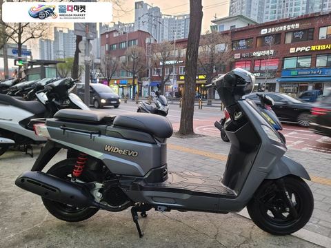 SYM 와이드 에보 125 2016년식 유성바이크 전차종 매입가능 대차 가능