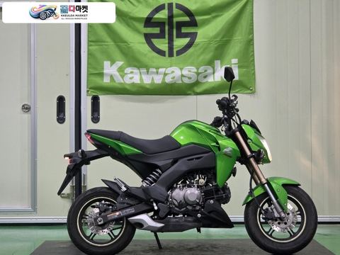 가와사키 Z 125 2016년식 가와사키Z125 16년식 7천km연식대비 짧은키로수 최저가 판매합니다.