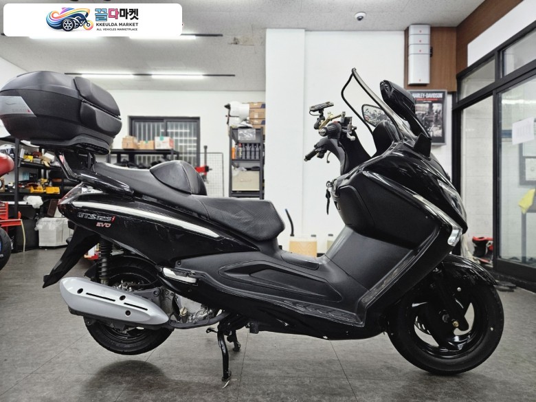 SYM 보이져 125 EFI 2018년식 SYM 빅스쿠터 내구성좋고 점검마친 보이저 125 FFI (전국중고오토바이 24시간 당일 최고가매입)