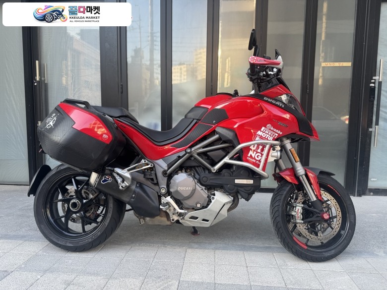 두카티 멀티스트라다 1260 S 2019년식 두카티 멀티스트라다 1260s 팝니다.