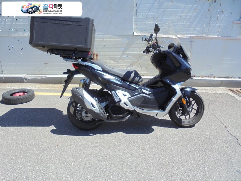 한솜바이크 ADV 125 V TUNE 2025년식 한솜모터스 ADV 125 블랙박스 앞뒤 ABS