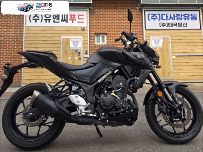 야마하 MT 03 2022년식 mt03/22년식/4,668km/순정/블랙박스