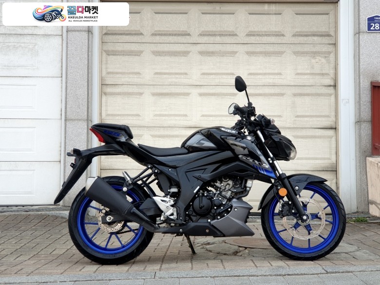스즈끼 GSX S 125 ABS 2023년식 몽키바이크 - 23년식 스즈키 GSX S125 (S+급!무사고!3700KM실키로수!점검완료!) 오토바이매입!대차가능!전국바이크매입!