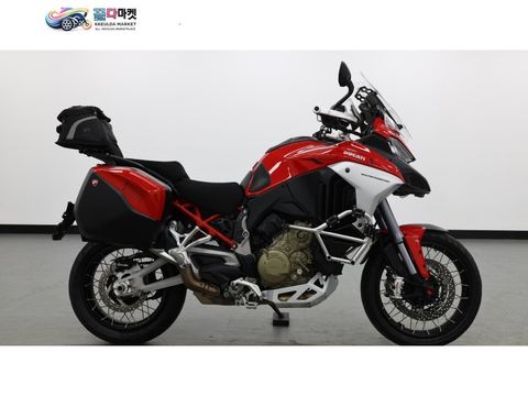 두카티 멀티스트라다 V4 S 2021년식 [ 매버릭바이크 ] / 정품 사이드백 장착된, 투어링 세팅 두카티 멀티스트라다 V4S 판매합니다.