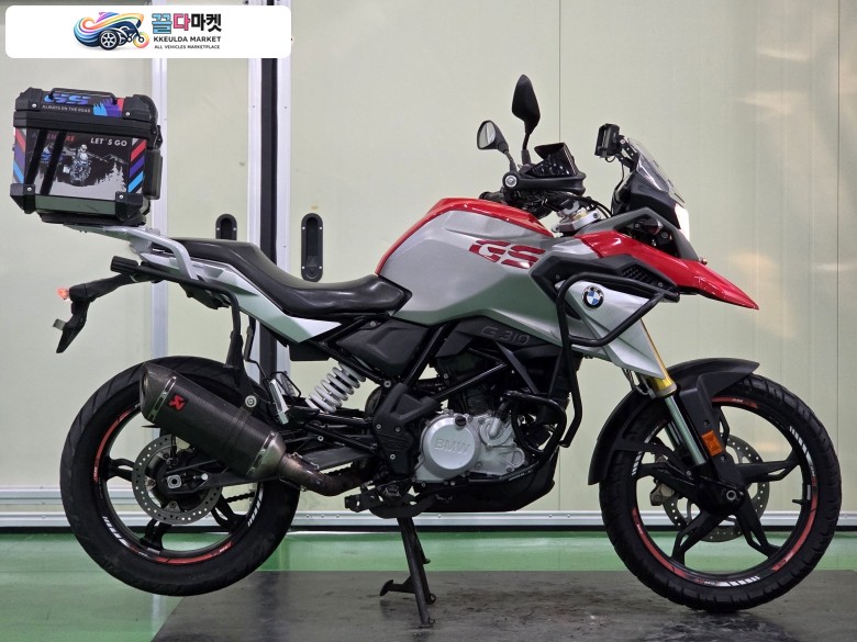 BMW G 310 GS 2018년식 BMW G310GS 18년식 아크라포빅 구변완 블박2채널 최저가판매합니다