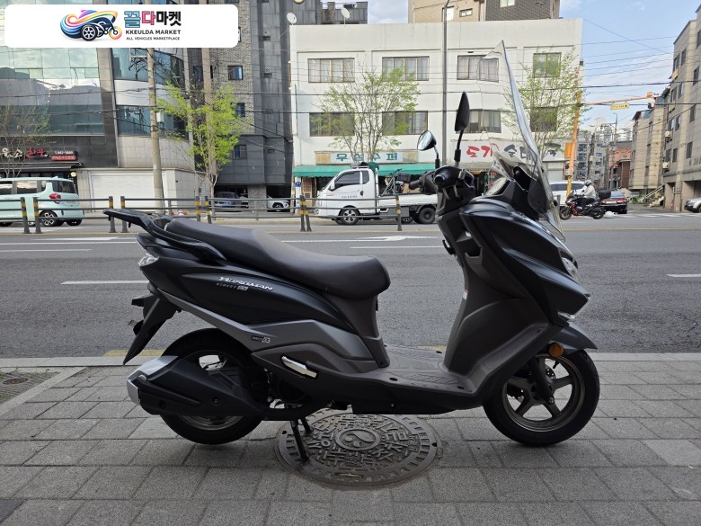 스즈끼 버그만 스트리트 125 EX 2024년식 --천사바이크--24년식스즈끼 버그만125 신차급 판매합니다.