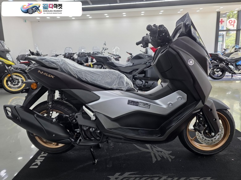 야마하 N 맥스 155 ABS 2025년식 -진주신평오토바이- -야마하 NMAX155 ABS- -신차컨디션의 바이크- -2025년식 7,636km 주행한 바이크-