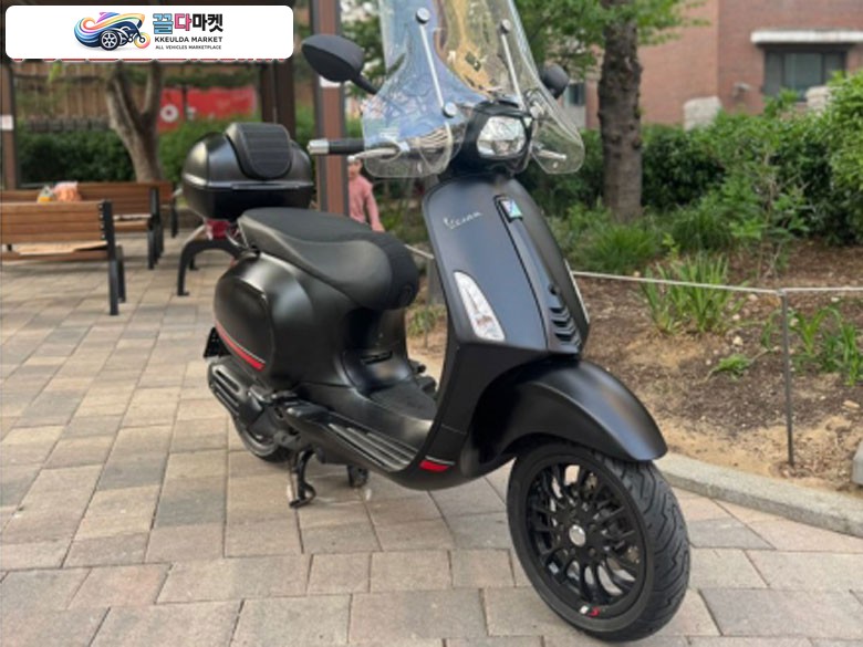 베스파 S 125 2022년식 125cc 베스파 스프린트 매트블랙