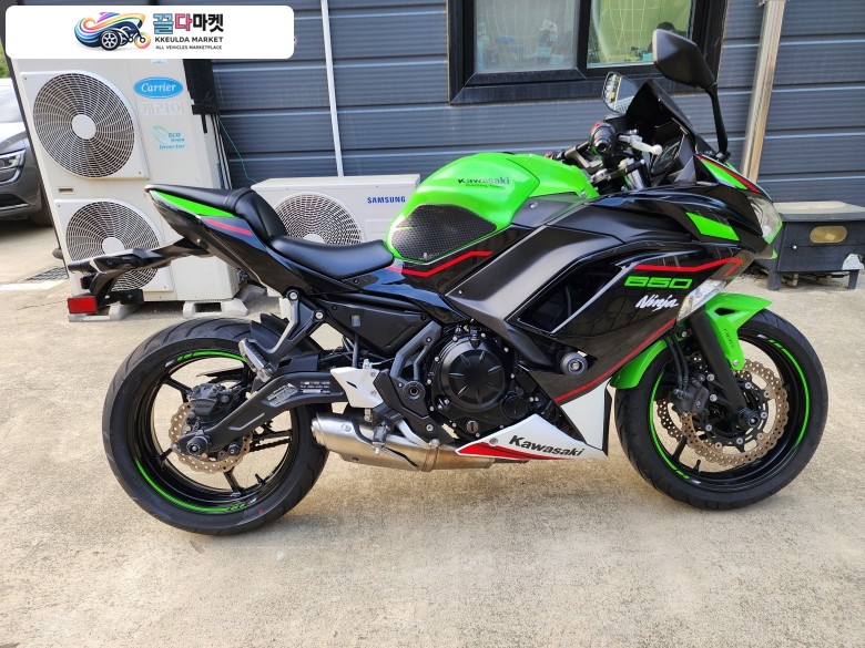 가와사키 닌자 650 ABS 2022년식 SLBIKE 2022년식 가와사키 닌자 650 그린 판매