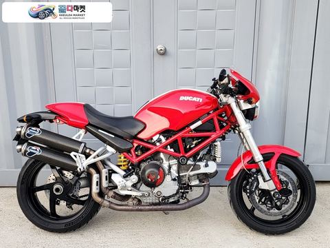 두카티 몬스터 S2R 1000 2007년식 두카티 S2R1000 떼르미뇨 옵션굿 깔끔한 차량 26년 정기검사완료